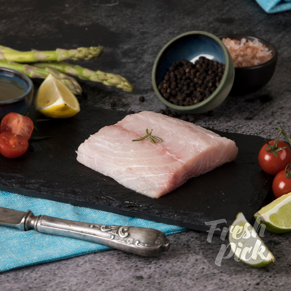 Rawas Fillets | Deep Sea fished | Chemical Free | 100g Supplies 32% of your daily Proteins | 500g (2 fillets of 250gms in a pack)