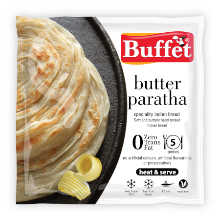 Buffet Butter Paratha 300G - 5 pieces